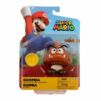 Jakks Super Mario Goomba with coin