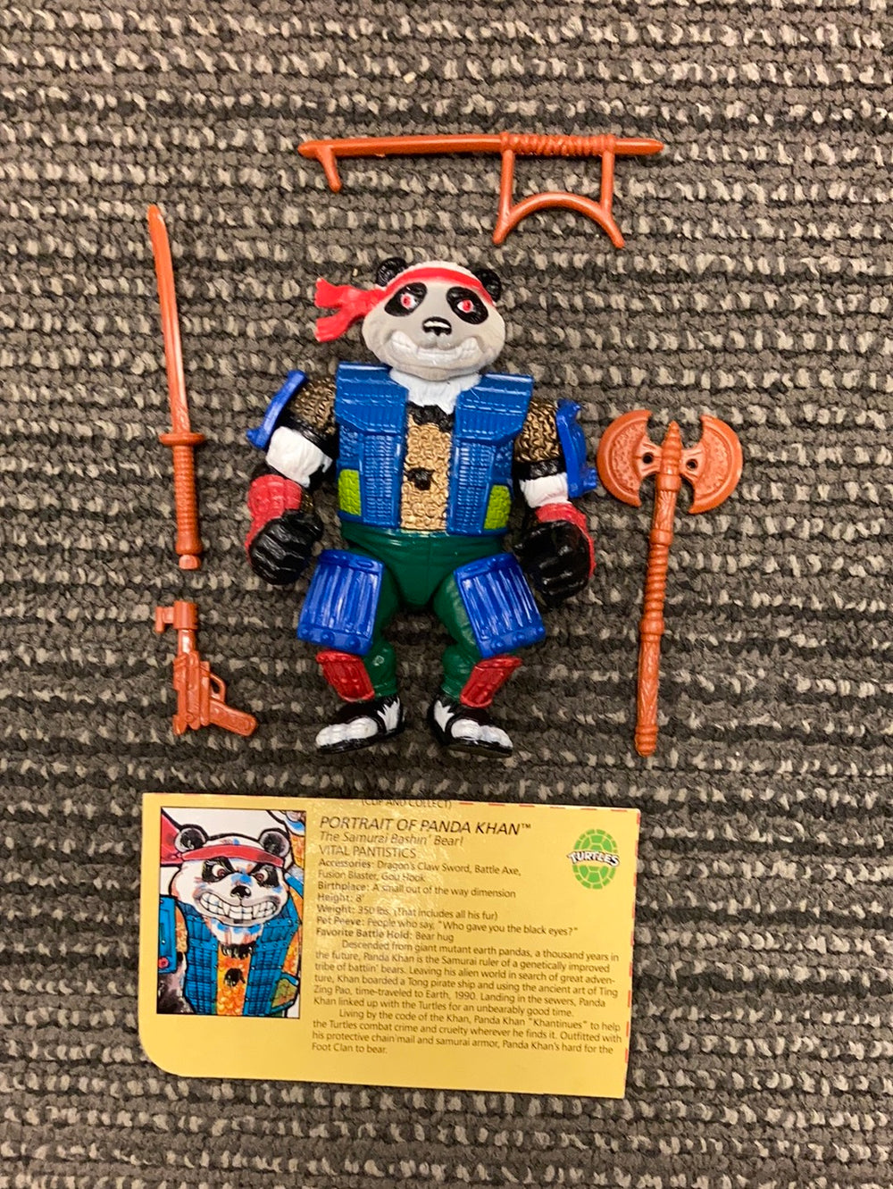 TMNT 1990 Panda Khan