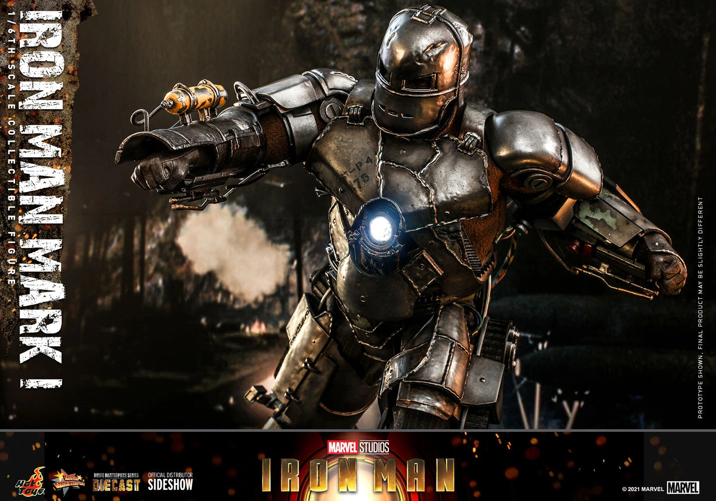 Sideshow Hot toys Iron Man mark I (die cast) | Steel Collectibles LLC.