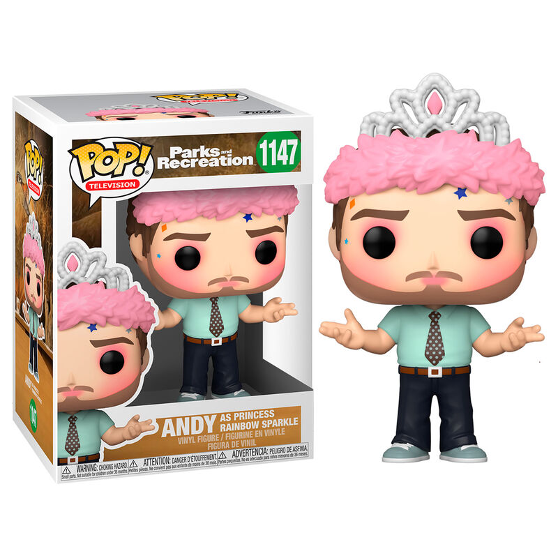 Funko POP! Andy as Princess Rainbow Sparkle #1147