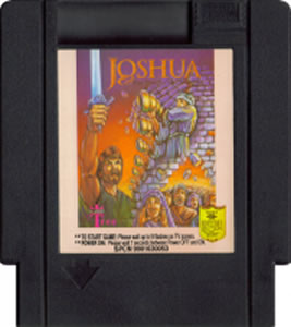 NES - Joshua: The Battle of Jericho {BACK LABEL DAMAGE}
