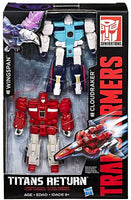Transformers- “Transformers: Titans Return” Cloudraker & Wingspan (Walgreens Exclusive) Legends Class Poseable Action Figure 2-Pack [New/Sealed]
