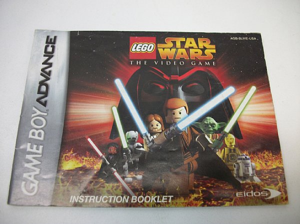 GameBoy Advance Manuals - LEGO Star Wars