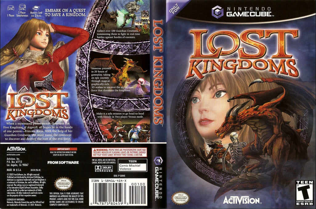 Cheapest Nintendo Gamecube Lost Kingdoms