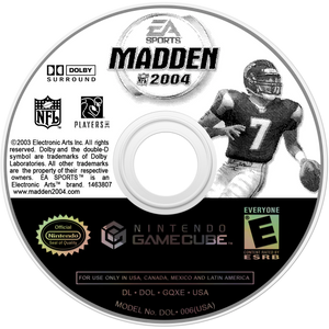 Gamecube - Madden 2004