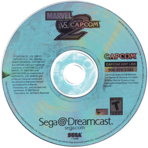 Dreamcast - Marvel vs. Capcom 2 {DISC ONLY}