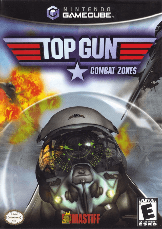 Gamecube - Top Gun: Combat Zone {NO MANUAL} (( Mastiff Version ))