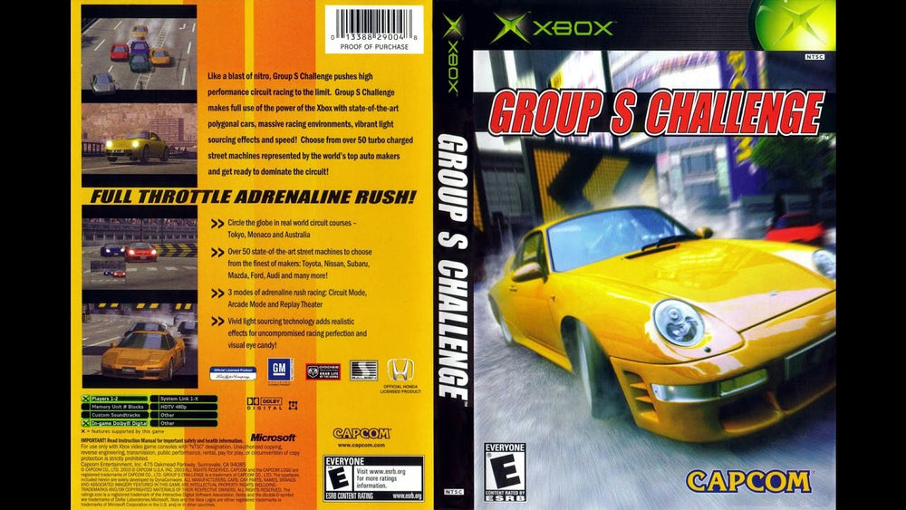 XBOX - Group S Challenge [NO MANUAL]