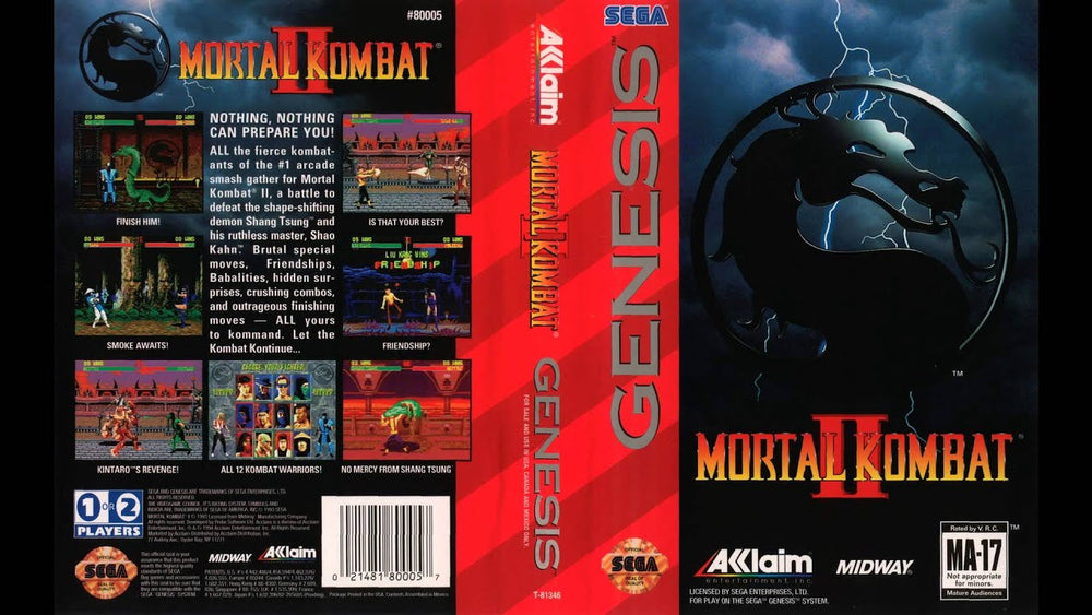 GENESIS - Mortal Kombat 2 {CIB}
