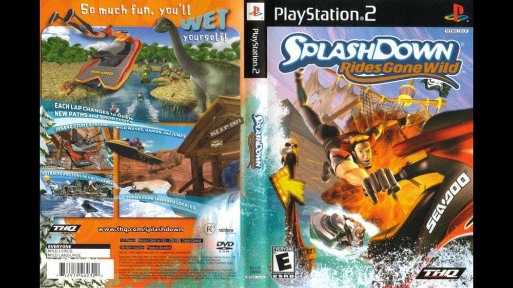 Playstation 2 - Splashdown Rides Gone Wild {CIB}