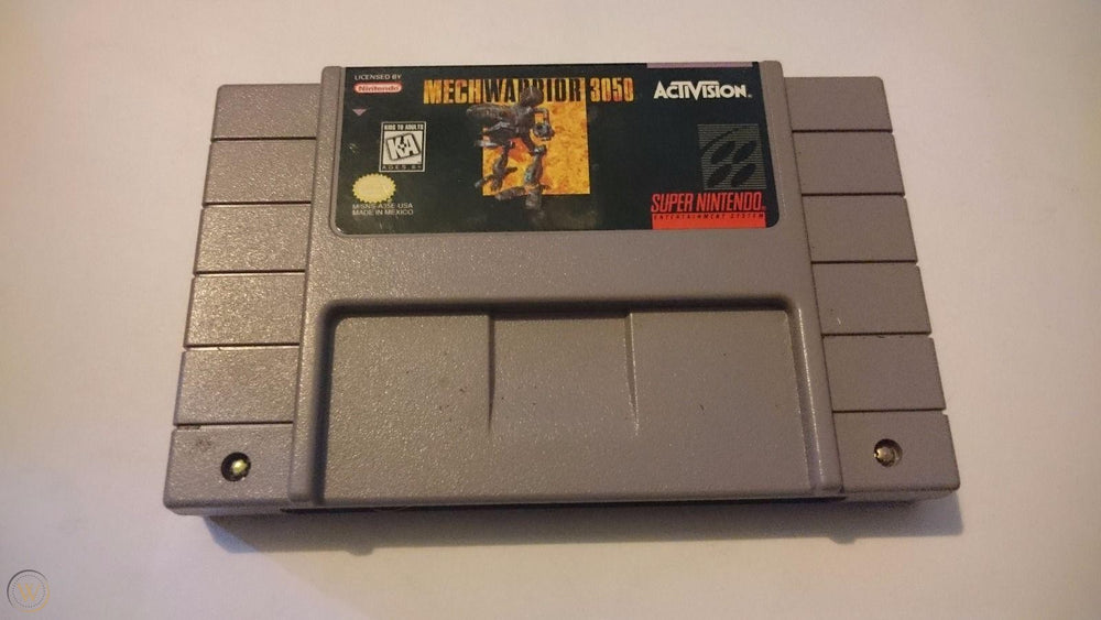 SNES - Mech Warrior 3050 [CART ONLY]