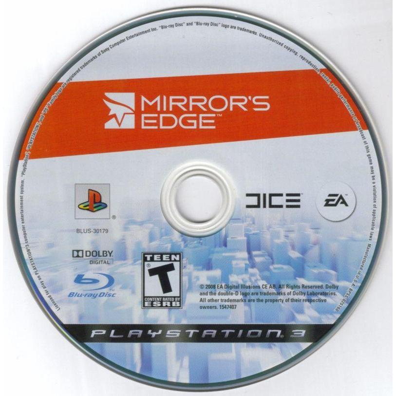 Mirror`S Edge PLAYSTATION 3 Gold Award EA blu ray Disc Am