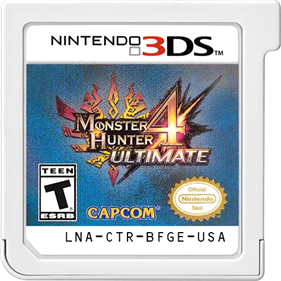 3DS - Monster Hunter 4 Ultimate {LOOSE} {PRICE DROP}