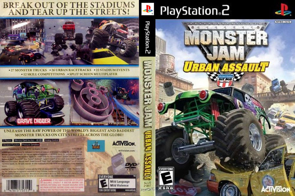 Playstation 2 - Monster Jam Urban Assault [CIB] | Steel Collectibles LLC.