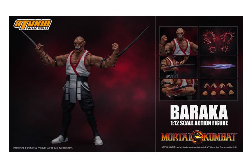 Mortal Kombat VS Series Baraka 1/12 Scale Figure
