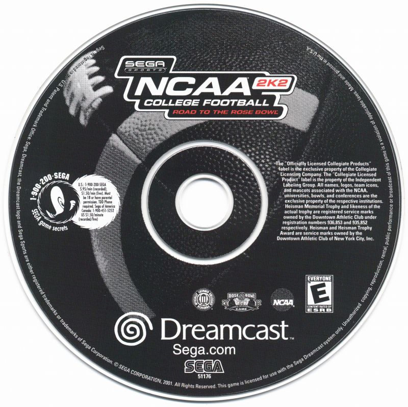 Dreamcast - NCAA College Football 2K2