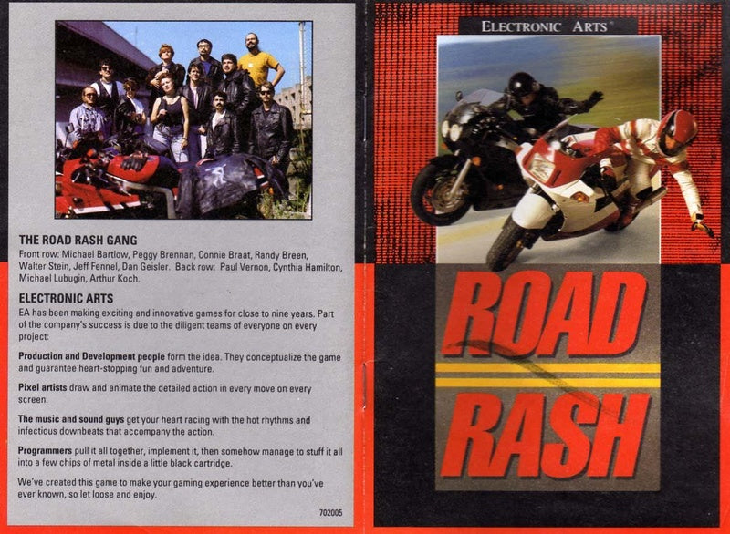 GENESIS Manuals - Road Rash | Steel Collectibles LLC.