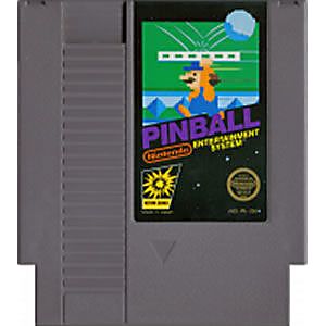 NES - Pinball [CART DAMAGE]