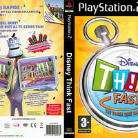 Playstation 2 - DISNEY THINK FAST [CIB, NO BUZZER ACCESSORIES]