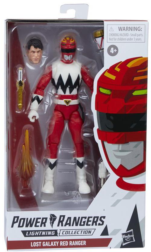 Power Rangers Lightning Collection Lost Galaxy Red Ranger
