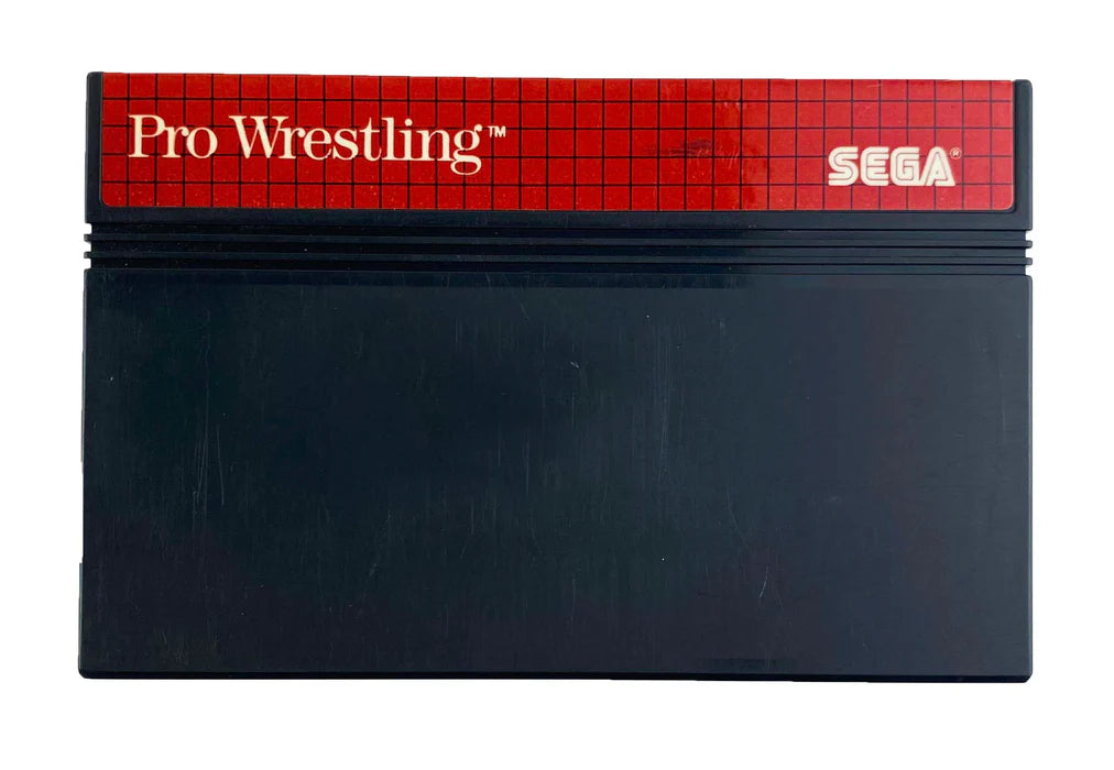 Jeu PRO WRESTLING Sega Master System - Version PAL - Occasion Bon état - Testé Et Nettoyé