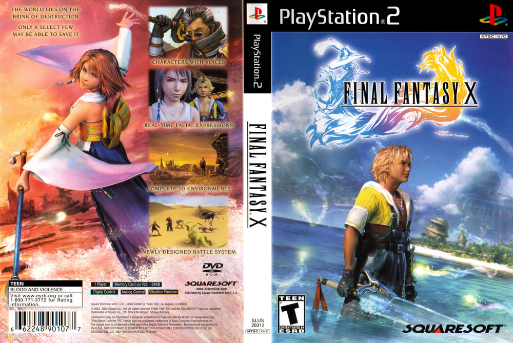 Playstation 2 - Final Fantasy X {CIB}