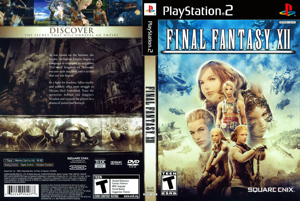 Playstation 2 - Final Fantasy XII {CIB}