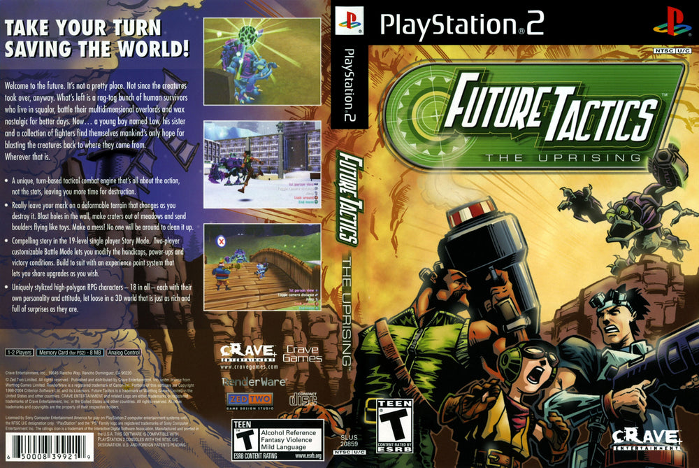 Playstation 2 - Future Tactics Uprising {CIB}