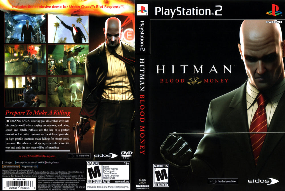 Playstation 2 - Hitman Blood Money {CIB}