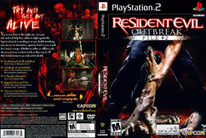 Playstation 2 - Resident Evil Outbreak File #2 {NO MANUAL}