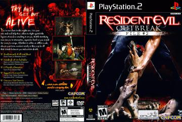 Playstation 2 - Resident Evil Outbreak File #2 {NO MANUAL}