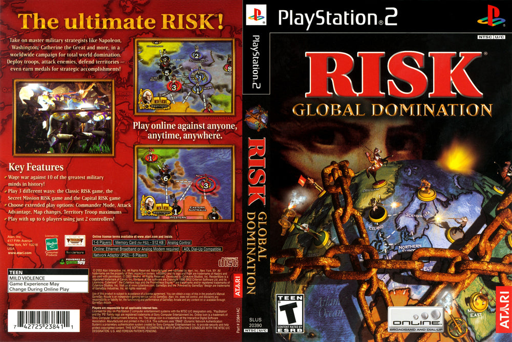 Playstation 2 - Risk Global Domination