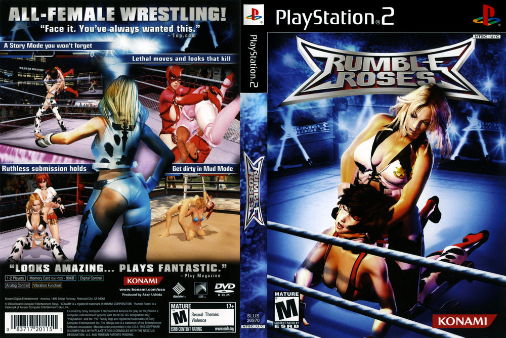 Playstation 2 - Rumble Roses {CIB}