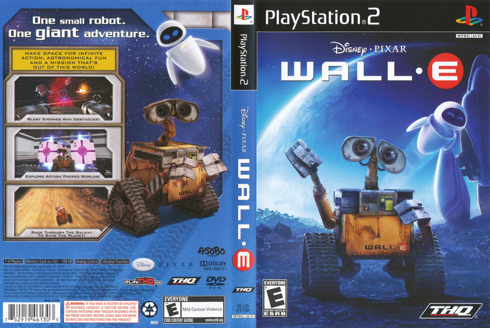 Playstation 2 - Wall E {CIB}