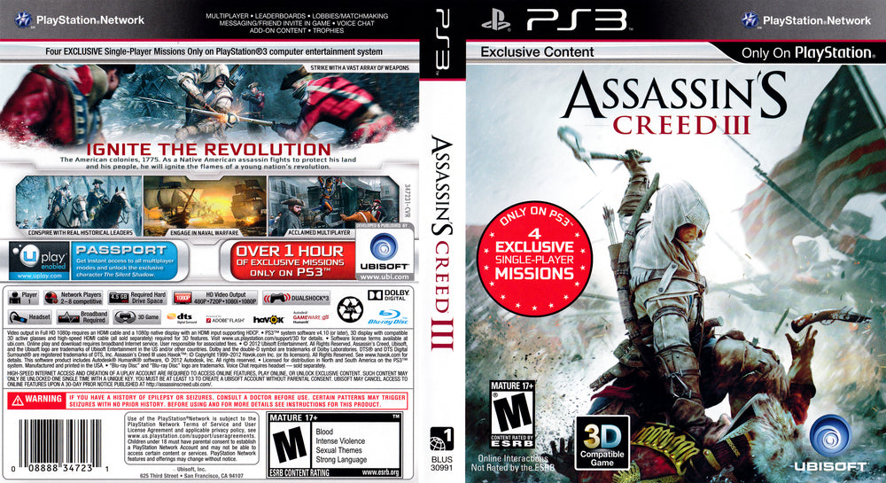 Assassin's Creed: Brotherhood - Playstation 3