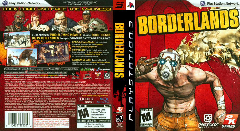 Playstation 3 - Borderlands