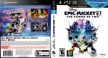 Playstation 3 - Epic Mickey 2 The Power of Two {NO MANUAL}