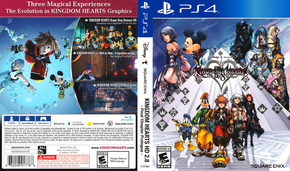 PS4 - Kingdom Hearts HD 2.8 Final Chapter Prologue