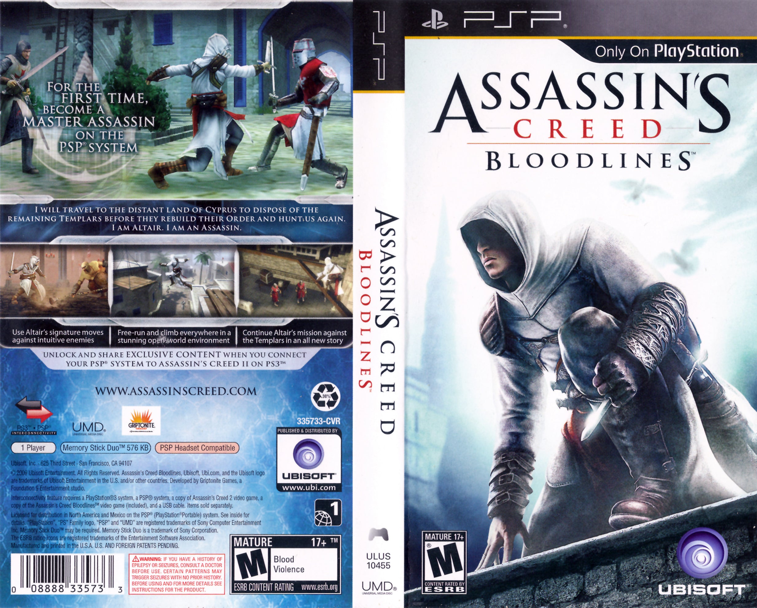 Assassins Creed Bloodlines Psp