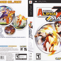 PSP - Street Fighter Alpha 3 Max [NO MANUAL]
