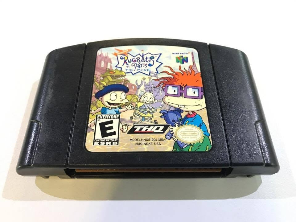 N64 - Rugrats In Paris: The Movie [CART ONLY]