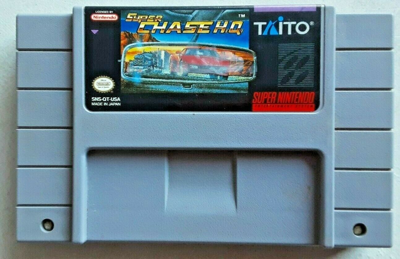 SNES Super Chase HQ {CART DAMAGE}