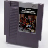 NES - Where in Time is Carmen Sandiego? [STICKER ON LABEL]