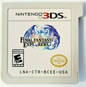 3DS - Final Fantasy Explorers {LOOSE}