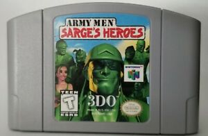 N64 - Army Men Sarge's Heroes [LOOSE]