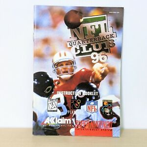 SNES Manuals - NFL Quarterback Club 96