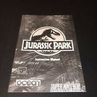 SNES Manuals - Jurassic Park