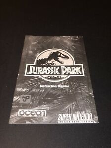 SNES Manuals - Jurassic Park