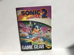 Game Gear Manuals - Sonic 2