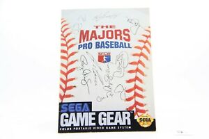 Game Gear Manuals - The Majors Pro Baseball